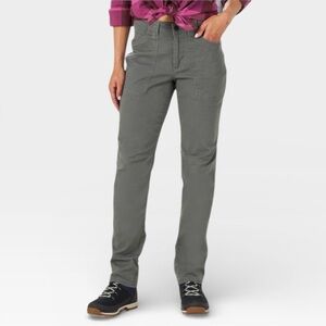 Wrangler Women’s ATG All Terrain Boot Cut Outdoor Hiking Pants Gray Size 4